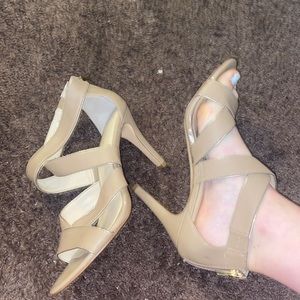 Strappy heels